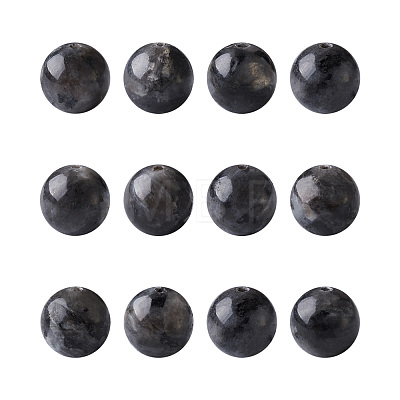 Fashewelry Natural Labradorite Round Beads G-FW0001-02-1