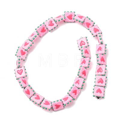 Glass Enamel Beads GL-CBA33A9-03G-1