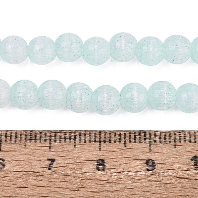 Glass Imitation Cat Eye Beads Strands GLAA-N074-03A-02-1