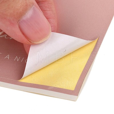 Coated Paper Sealing Stickers DIY-F085-01A-05-1