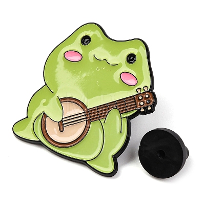 Cartoon Frog Enamel Pins JEWB-S033-02A-1