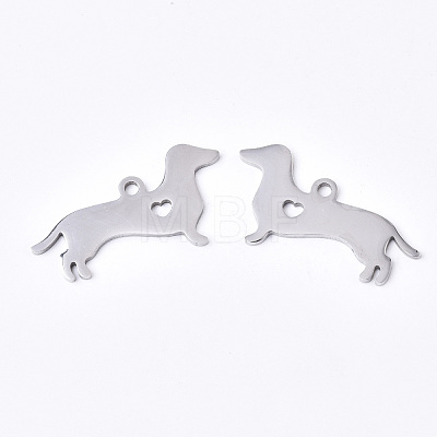 304 Stainless Steel Pendants X-STAS-N087-33-1