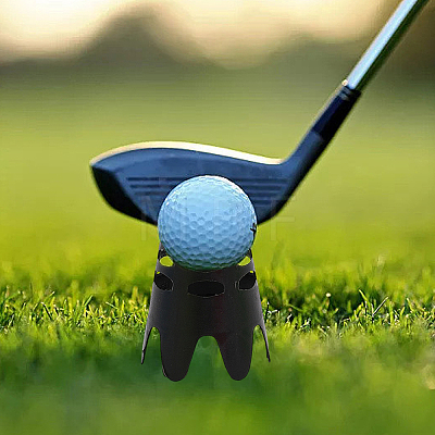 25Pcs 10 Style PE Plastic Golf Simulator Tees FIND-CA0007-38-1