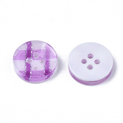 Resin Buttons BUTT-N017-01F-1