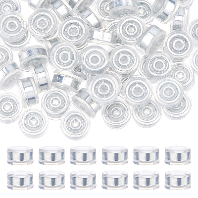 60Pcs Plastic & Carbon Steel Bearing Steel Spin Axis FIND-FH0018-26A-1