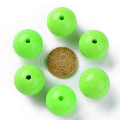 Opaque Acrylic Beads MACR-S370-C20mm-23-1