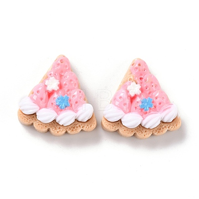 Resin Decoden Cabochons CRES-P020-03F-01-1