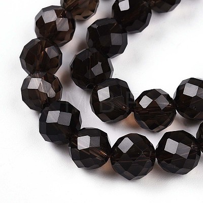 Natural Smoky Quartz Beads Strands G-T140-23B-1