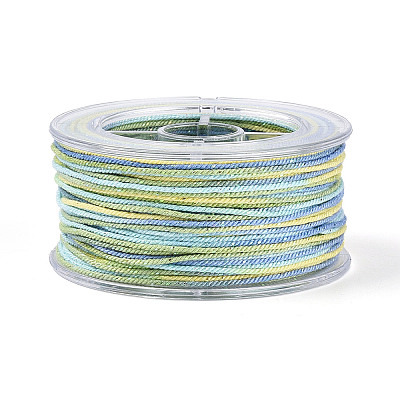 27M Segment Dyed Round Polyester Twisted Cords OCOR-N009-02A-25-1