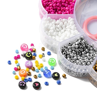 Glass Seed Beads & Acrylic Beads DIY Jewelry Sets DIY-YW0005-92-1