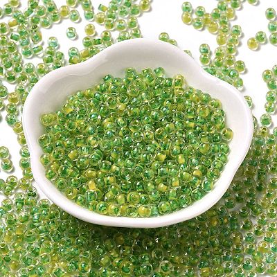 Transparent Glass Round Seed Beads X1-SEED-B001-05A-04-1
