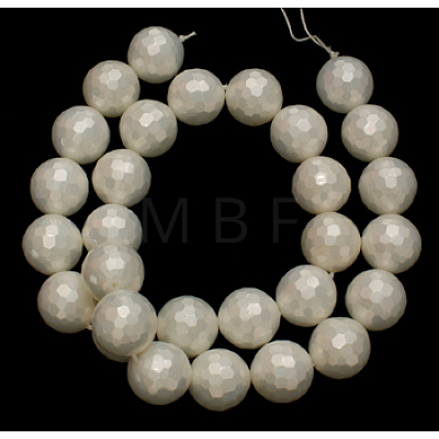 Shell Pearl Beads Strands X-SP034-10mm-1