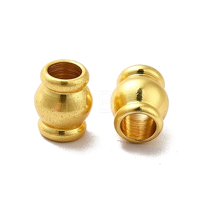 Rack Plating Brass Beads KK-P095-62G-1