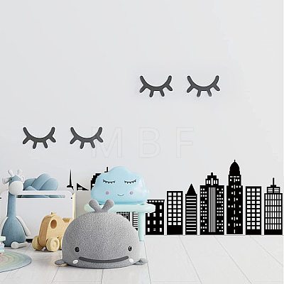 Rectangle PVC Wall Stickers DIY-WH0228-178-1