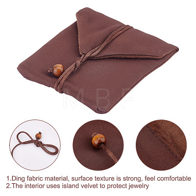 Cloth Bracelet Storage Envelope Bags with Velvet Inside AJEW-WH0475-14A-1