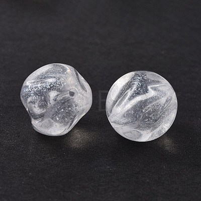 Transparent Acrylic Beads OACR-P007-60-1