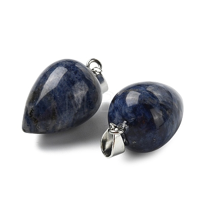 Natural Sodalite Pendants GG-K002-13J-1