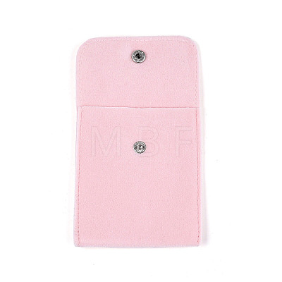 Double-Sided Velvet Jewelry Rectangle Bags for Earrings Rings Bracelets Necklaces TP-N004-01B-1