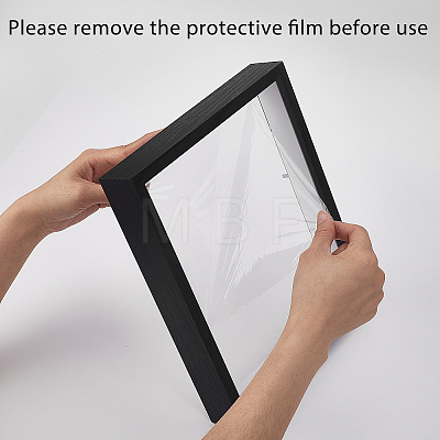 MDF Composite Wood Photo Frame Stand for Dried Flower LS-DJEW-WH0028-057A-1