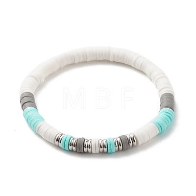 Rice Shape Beads Stretch Bracelets Set BJEW-JB07444-1