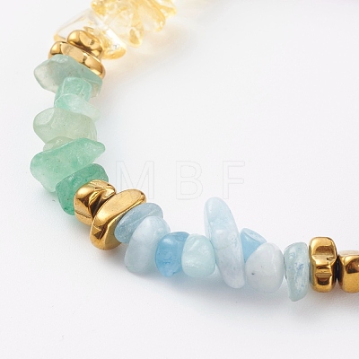 Chakra Jewelry BJEW-JB06156-1