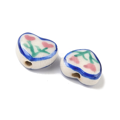 Handmade Porcelain Beads PORC-D011-01A-1