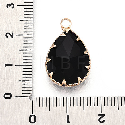 Transparent Glass Pendants KK-N283-02A-G-1