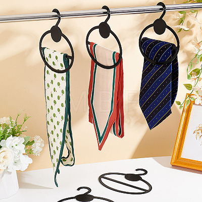 Plastic Scarf Display Hangers AJEW-WH0528-63A-1