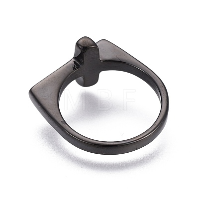 304 Stainless Steel Finger Rings RJEW-O032-12B-1