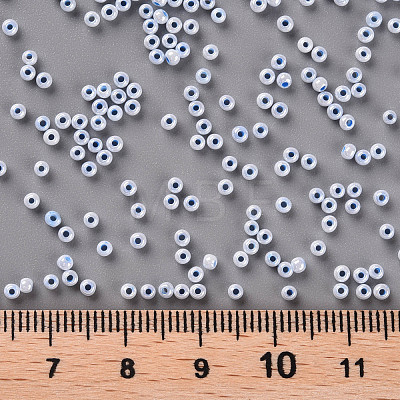 11/0 Grade A Round Glass Seed Beads SEED-N001-B-0486-1