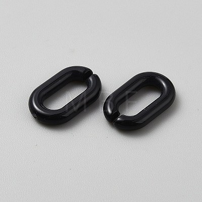 Opaque Acrylic Linking Rings SACR-WH0001-37L-1