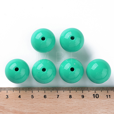 Opaque Acrylic Beads MACR-S370-C20mm-28-1