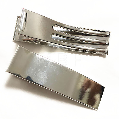 Iron Hair Duckbill Clips OHAR-H003-08P-1