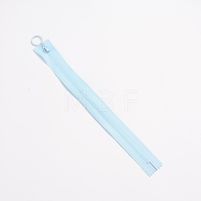 Resin Close End Zippers FIND-WH0052-44C-1