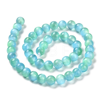 Natural Selenite Beads Strands G-P493-01M-1