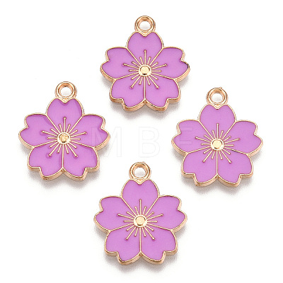 Alloy Enamel Pendants ENAM-S121-115H-1