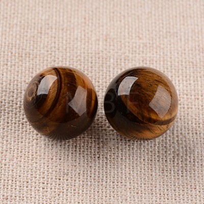 Natural Tiger Eye Round Ball Beads G-I170-16mm-14-1
