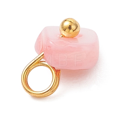 Dyed Natural Freshwater Shell Nuggets Charms PALLOY-JF05032-02-1