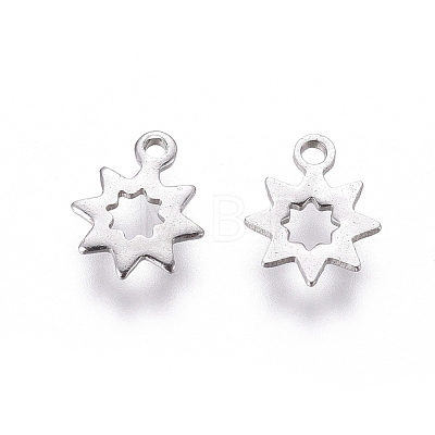 304 Stainless Steel Charms STAS-G214-44P-1