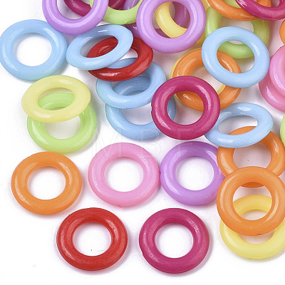 Opaque AS Plastic Linking Rings MACR-T039-018A-1