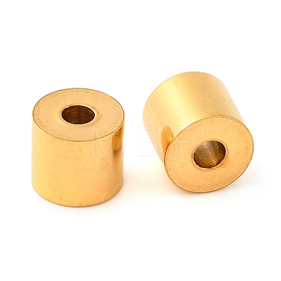 Rack Plating Brass Beads KK-H486-01G-1