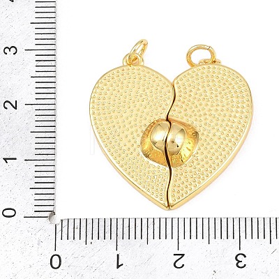 Brass Enamel Pendants KK-C169-02G-1