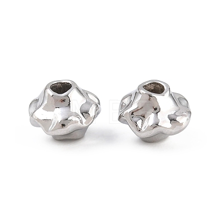 Irregular 304 Stainless Steel Beads STAS-D394-03N-P-1