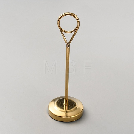 Iron Card Holder AJEW-WH0455-346-1