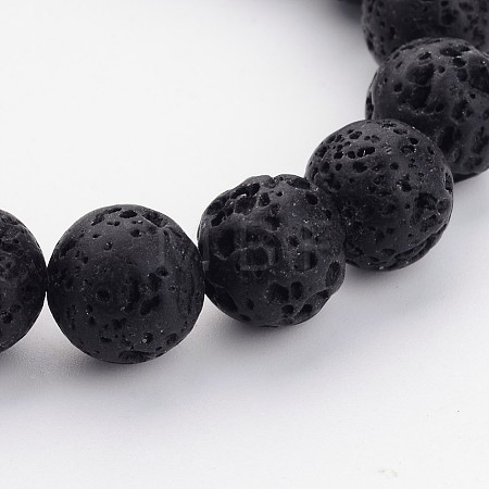 Natural Lava Rock Beads Strands LS-G434-13-1