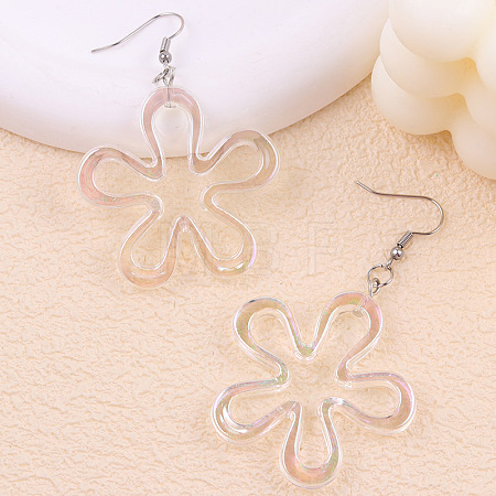 Acrylic Dangle Earrings FS-WGB547D-03-1