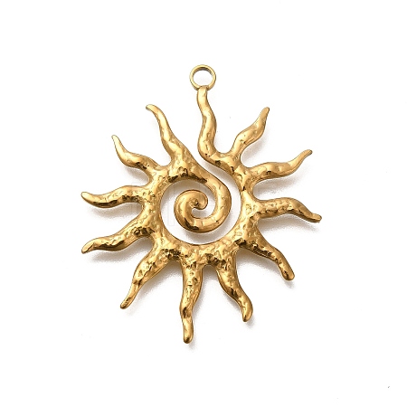 304 Stainless Steel Pendants X-STAS-H227-05G-04-1