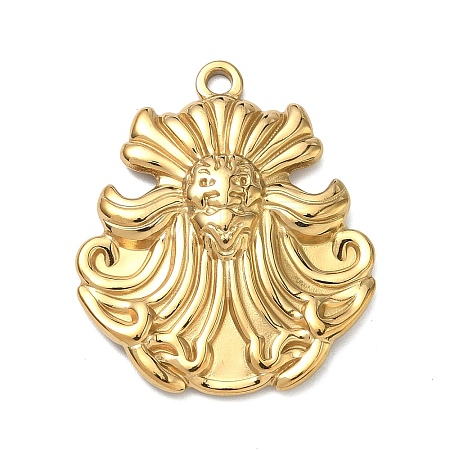 304 Stainless Steel Pendants STAS-C168-03B-G-1