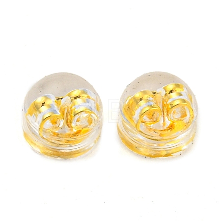 Resin & Brass Ear Nuts FIND-H046-01G-1