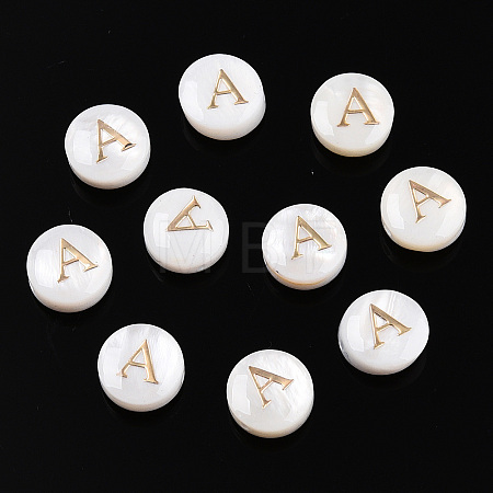 Natural Freshwater Shell Beads SHEL-N036-01A-1